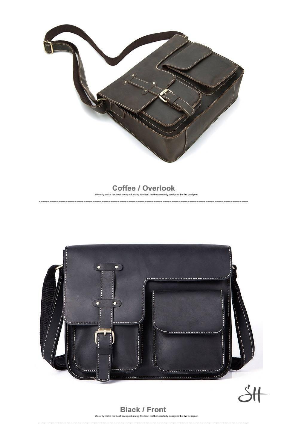 Men's Vintage Leather Bag