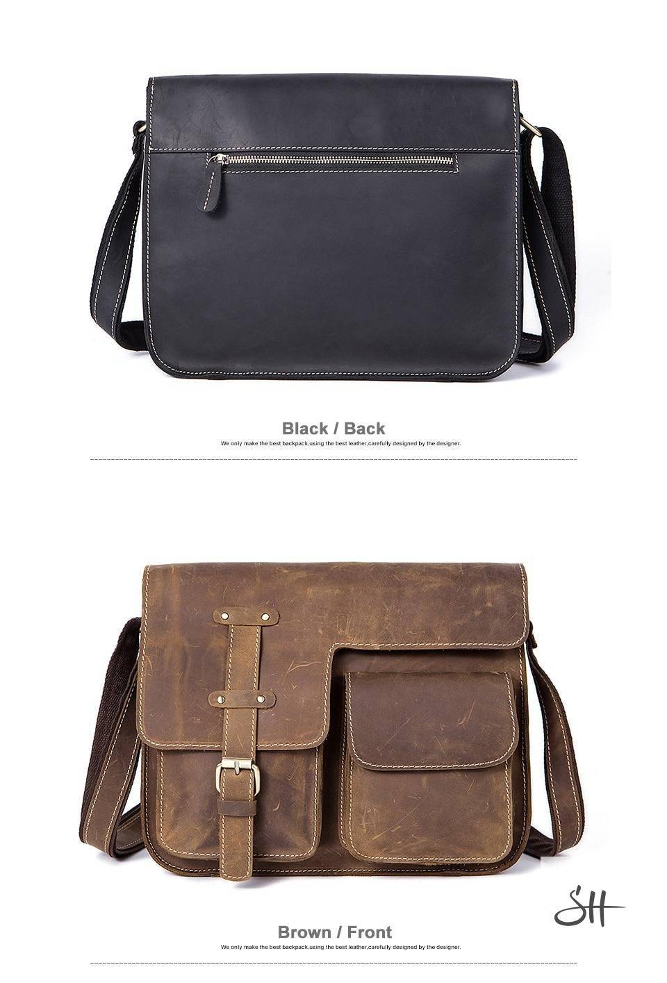 Men's Vintage Leather Bag