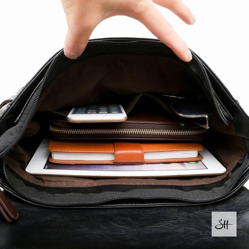 Men's Fashion Leather Shoulder Bag