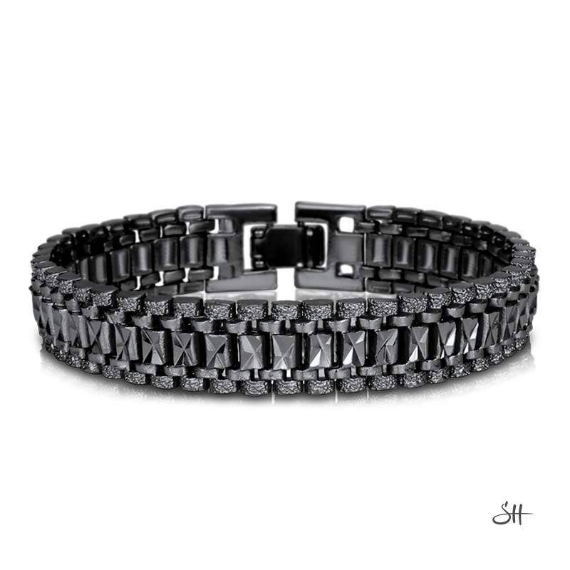 Casual Punk Rock Style Men's Chain Link Bracelet