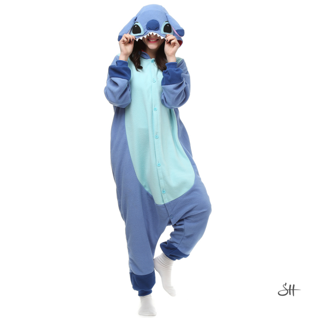 Women's Cartoon Stitch Kigurumi Costumes for Women