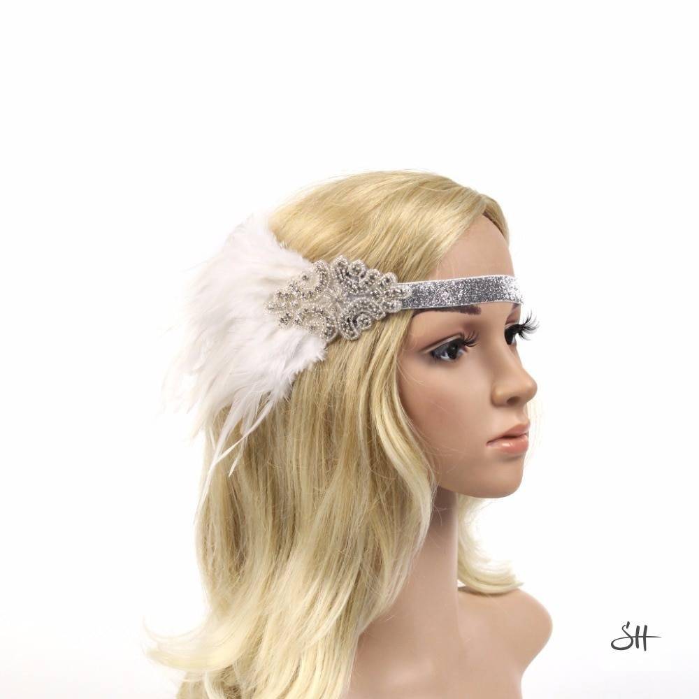 Gatsby Rhinestone Sequin Vintage Headband