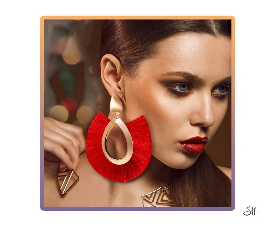 Bohemian Dangle Drop Earrings