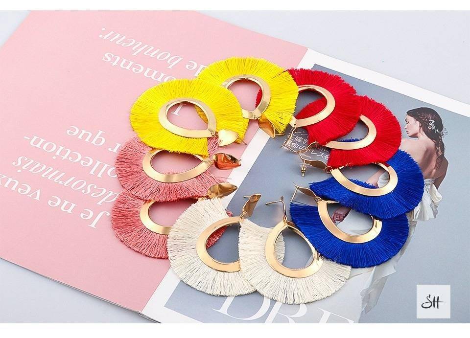 Bohemian Dangle Drop Earrings