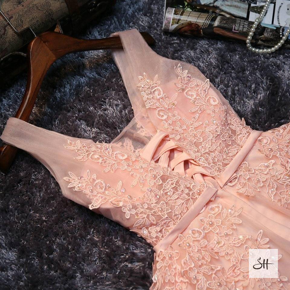 Elegant Lace Floral Print Midi Gown