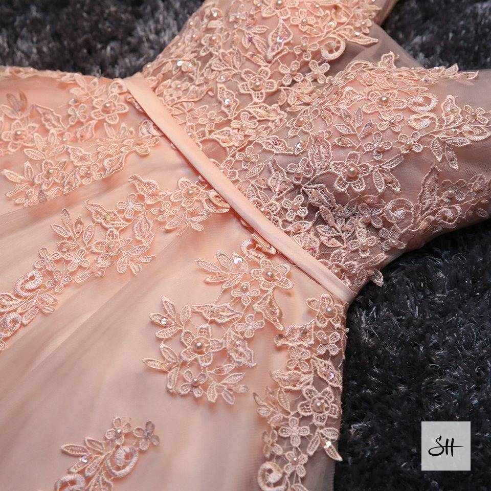 Elegant Lace Floral Print Midi Gown