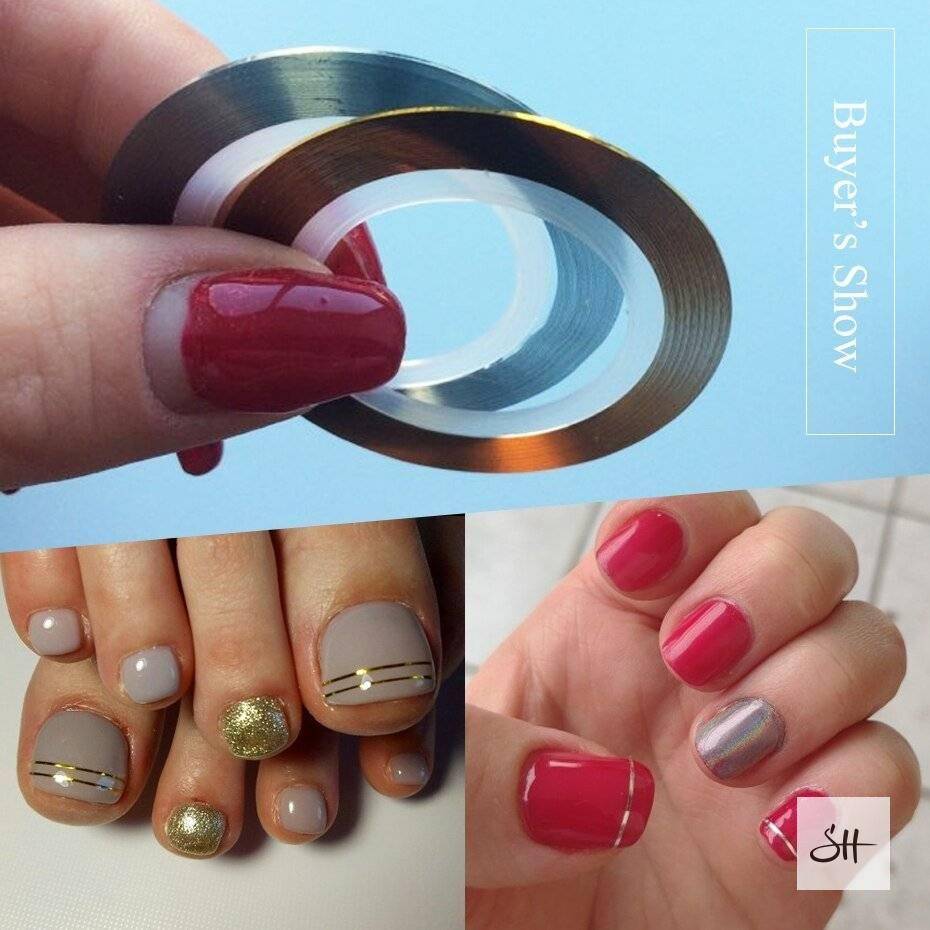 Holographic 3D Strips Liner Tape