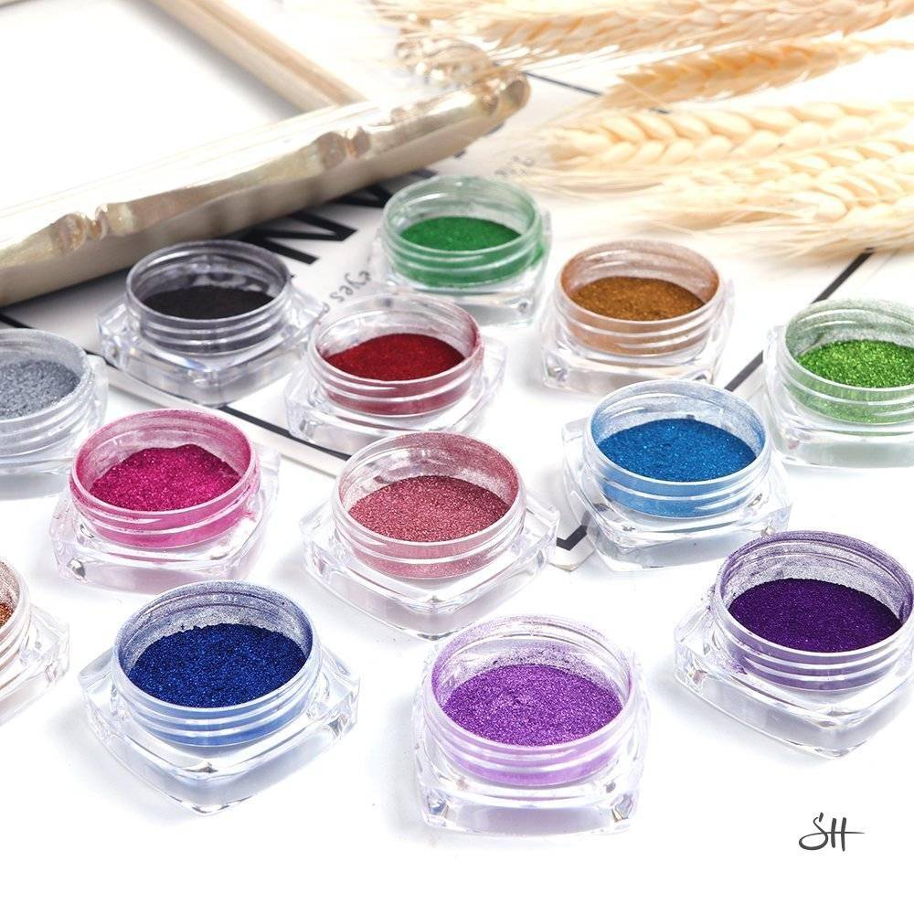 Nail Chrome Glitter Mirror Powder
