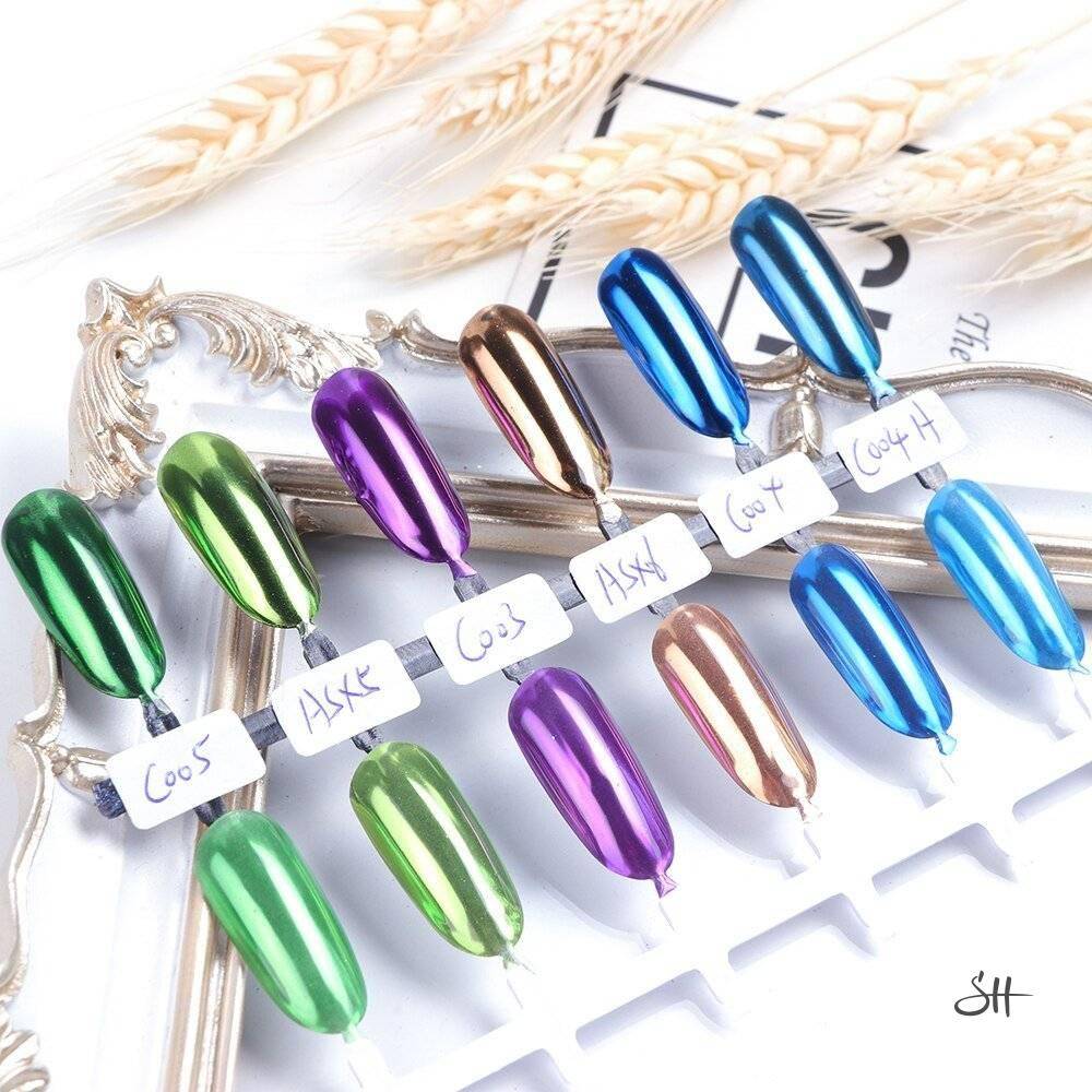 Nail Chrome Glitter Mirror Powder