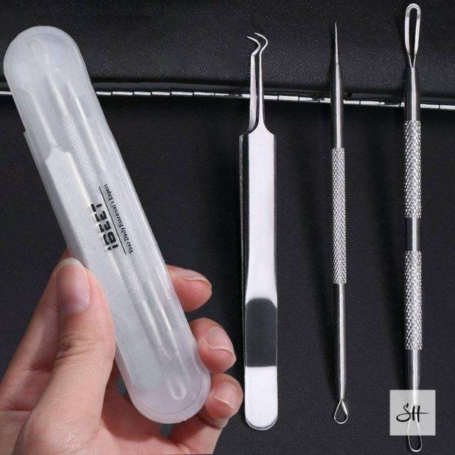 1 Set Blackhead, Acne, Pimple Blemish Extractor Skin Care Tools