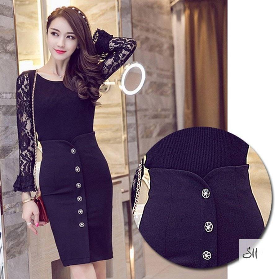 Women's Elegant Bodycon Skirt