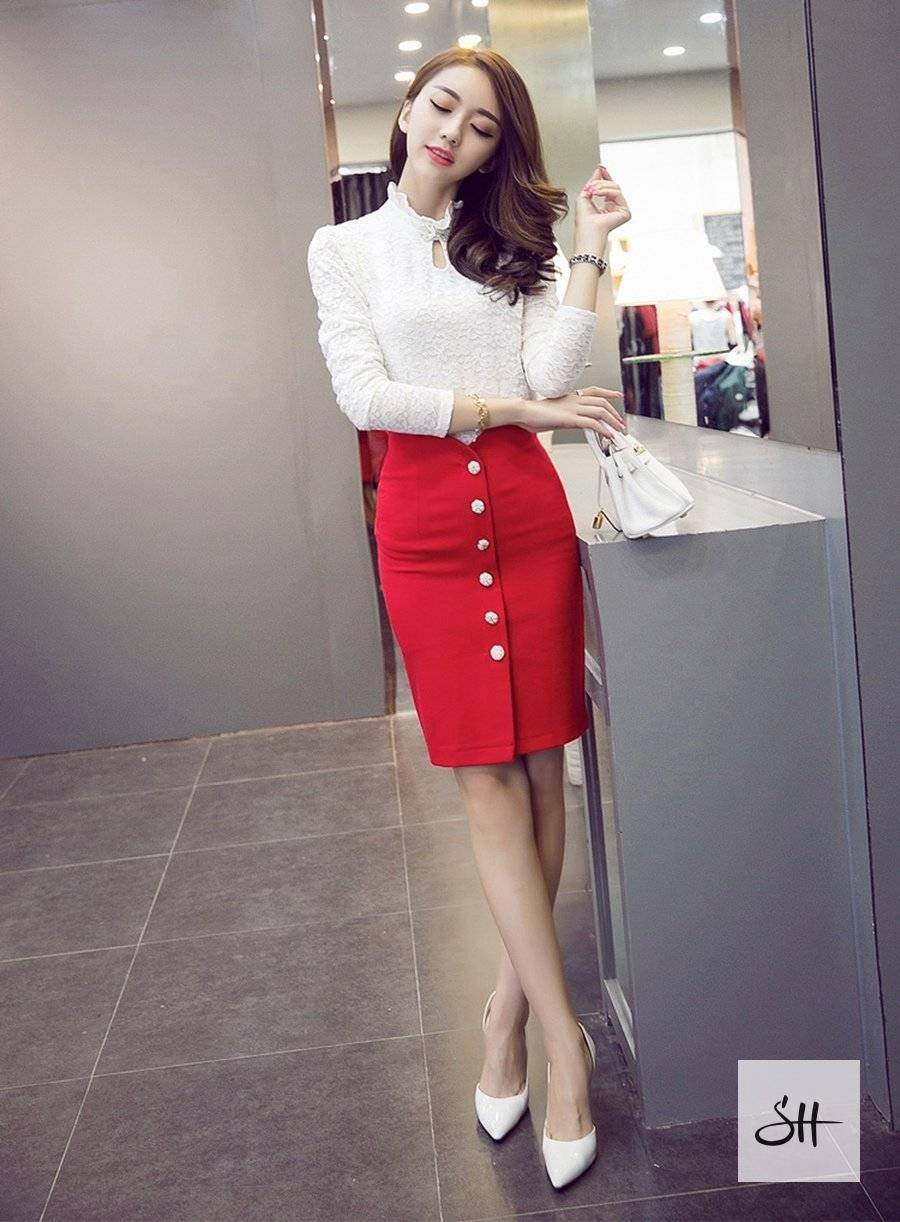Women's Elegant Bodycon Skirt
