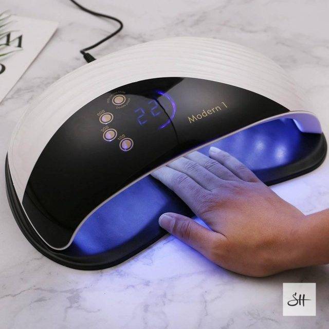 Modern Whale Scale Design 120w Nail Dryer Machine Nail Art & Tools
