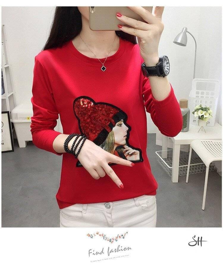 Women's O-Neck Loose T-shirt