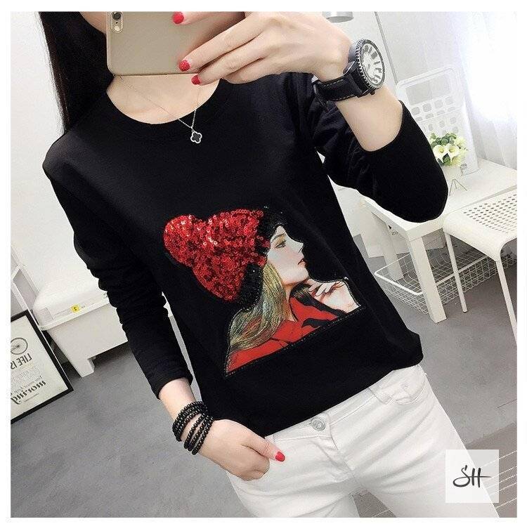 Women's O-Neck Loose T-shirt