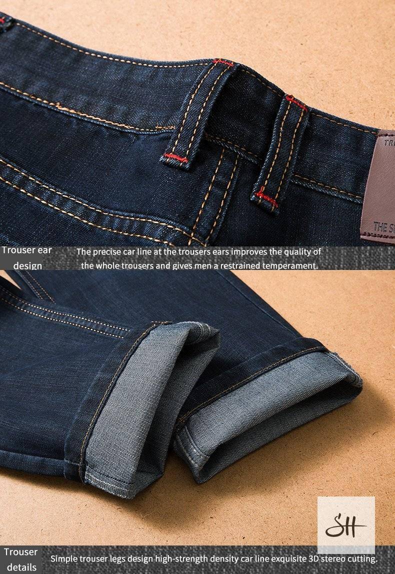Luxury Men's Denim Jeans