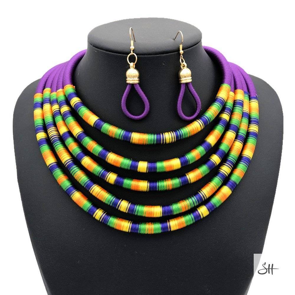 African Multilayer Jewelry Sets African Multilayer Jewelry Sets