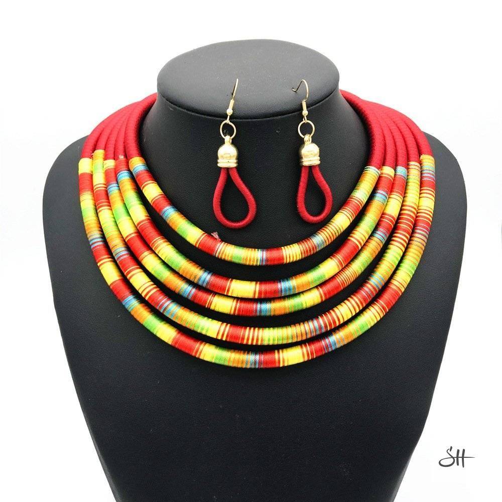 African Multilayer Jewelry Sets African Multilayer Jewelry Sets