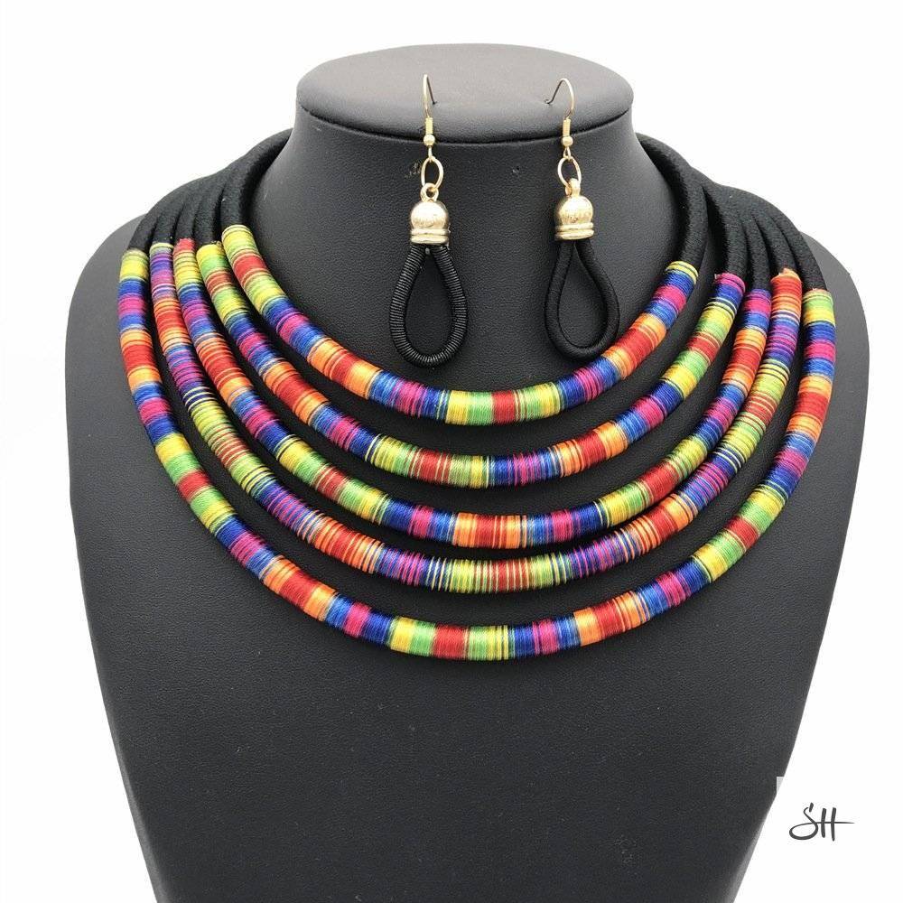 African Multilayer Jewelry Sets African Multilayer Jewelry Sets