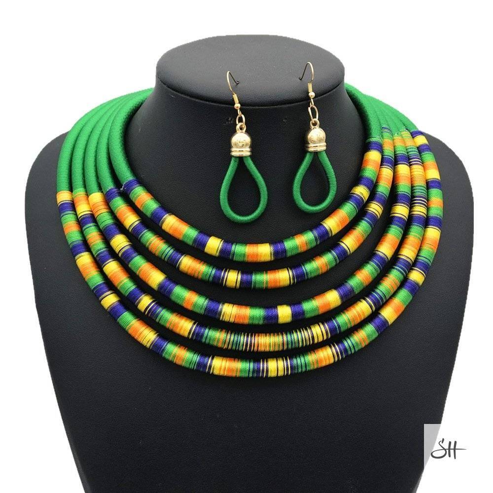 African Multilayer Jewelry Sets African Multilayer Jewelry Sets
