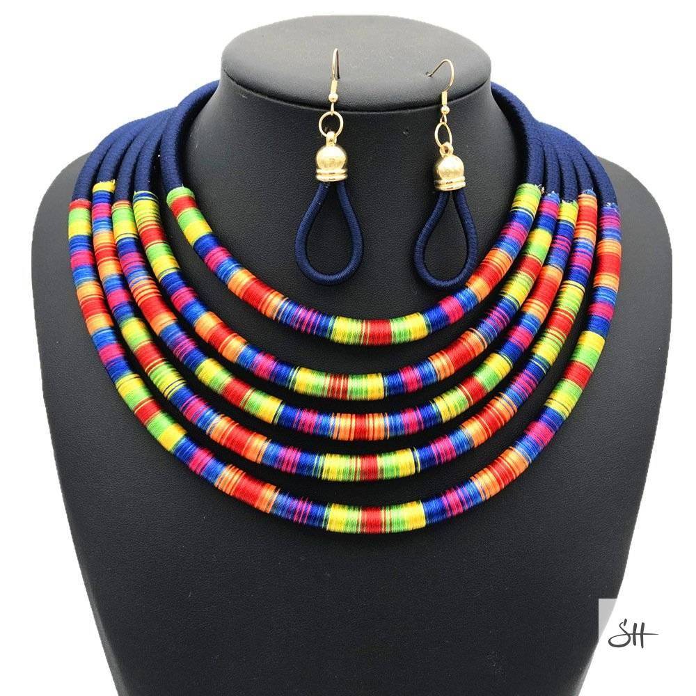 African Multilayer Jewelry Sets African Multilayer Jewelry Sets