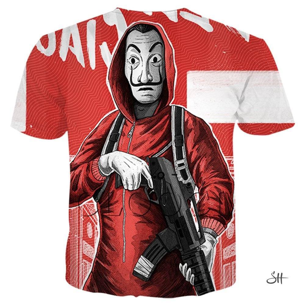 Money Heist 3D Print Unisex Sweatshirts
