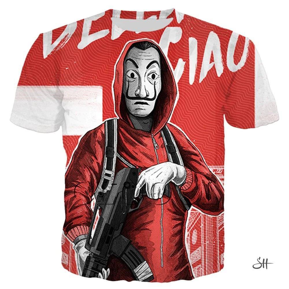 Money Heist 3D Print Unisex Sweatshirts