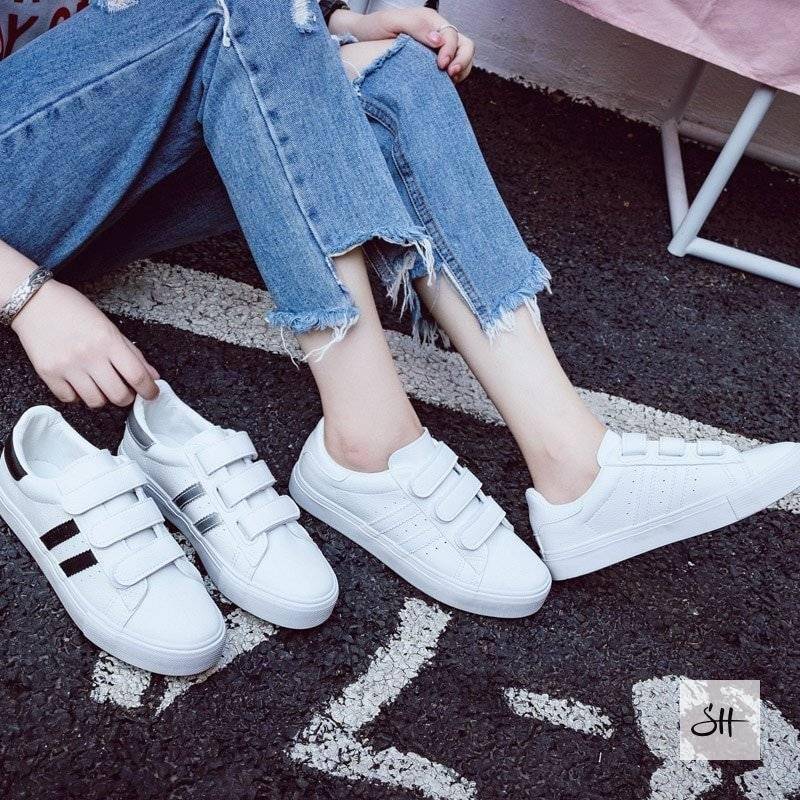 Breathable Stripe Style Women's Trainers Shoe Breathable Stripe Style Women's Trainers Shoe