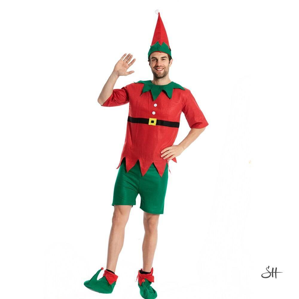 Men's Christmas Elf Costume Men's Christmas Elf Costume