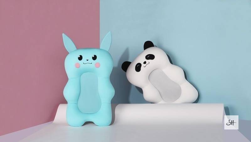 Cute Baby Bath Cushion Pad
